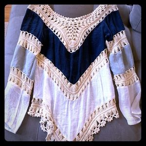 Bohemian style top